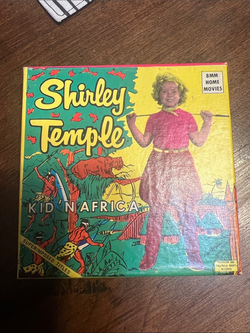 Kids' Toy Box – Yellow & Red Vintage Style